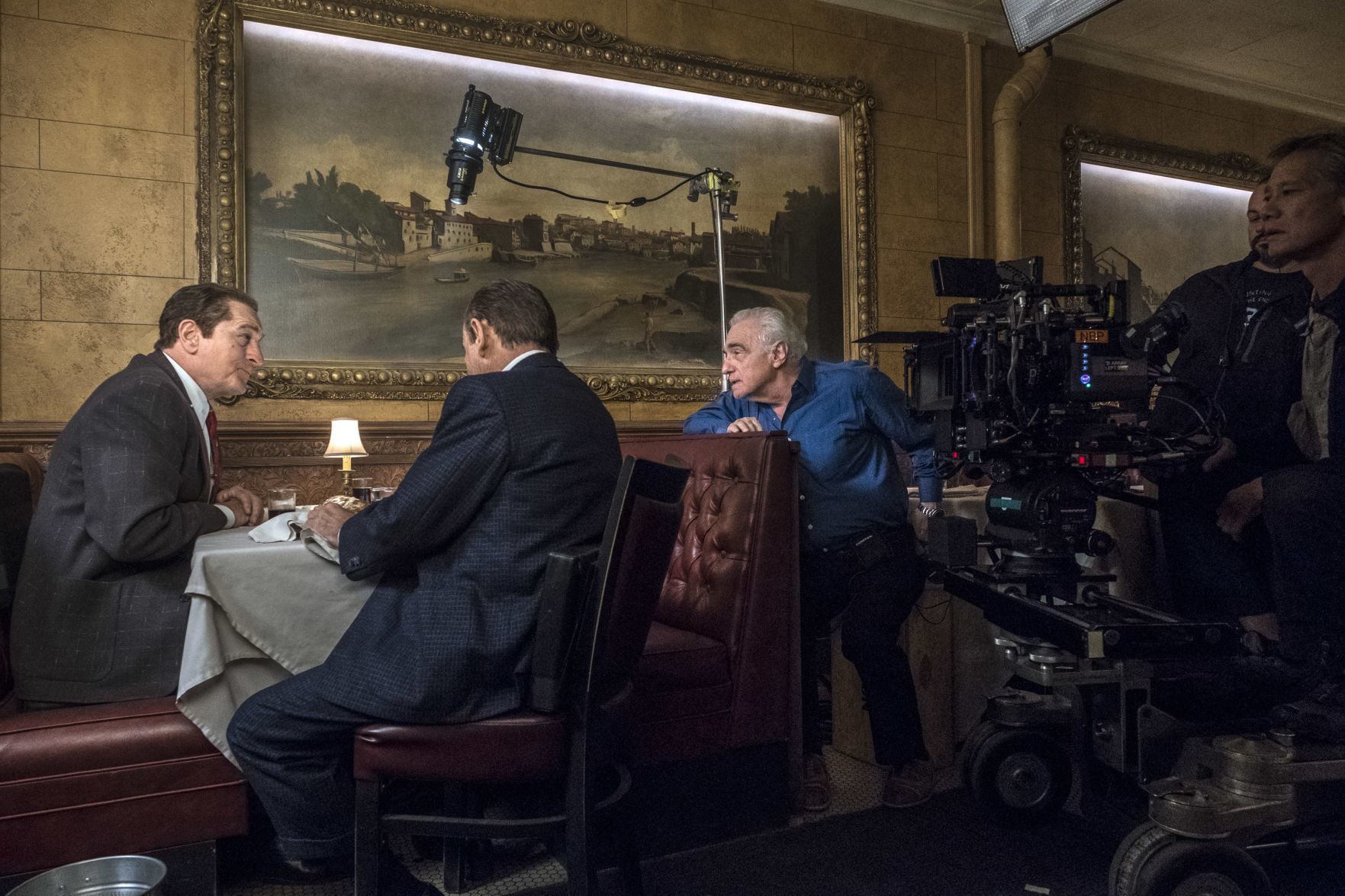 Frank works for the mob, and for Hoffa
